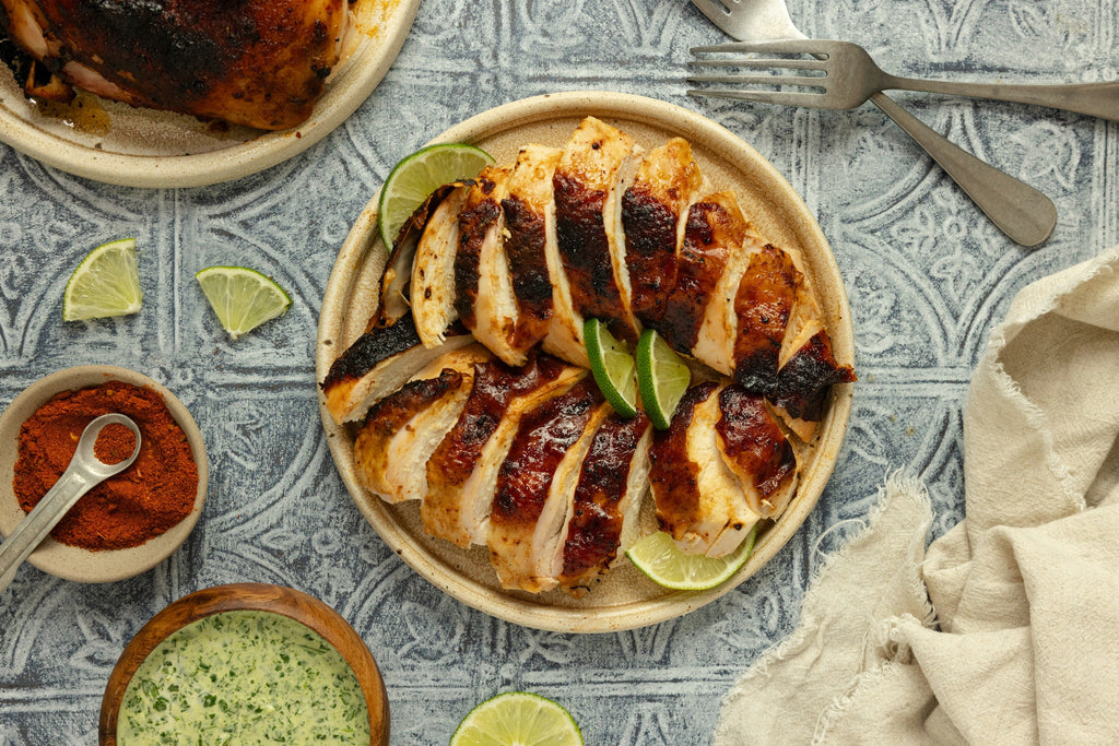 Honey Harissa Roast Chicken