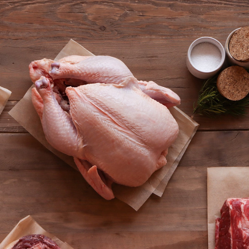 image of whole raw chicken